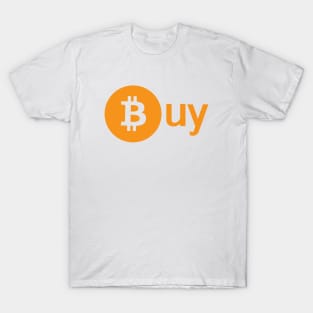 Buy Bitcoin Cryptocurrency Crypto Cash BTC Logo T-Shirt